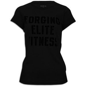 Reebok CrossFit Forging T Shirt   Womens   Clothing   Black
