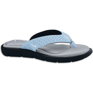 Nike Comfort Thong   Womens   Casual   Shoes   Ice Blue/Black/Wolf