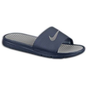 Nike Benassi Solarsoft Slide   Mens   Casual   Shoes   Midnight Navy