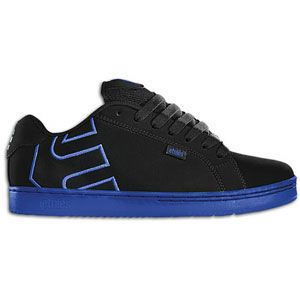 etnies Fader   Mens   Skate   Shoes   Black/Black/Blue