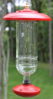 Hummingbird Feeder ~ Top Quality ~ Drip Resistant ~ Bee Proof ~ Glass