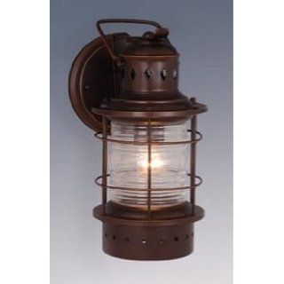 121 Nautical Outdoor Wall Lantern in Burnished Bronze