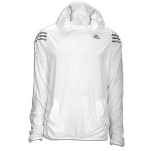 adidas Lightweight Hoodie   Mens   Training   Clothing   White/Tech