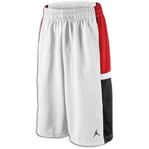 Jordan Bankroll Short   Mens   Basketball   Clothing   White/Gym Red