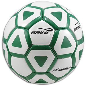 Brine Phantom Soccer Ball   Soccer   Sport Equipment   White/Forest