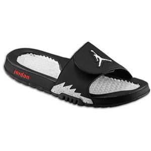 Jordan Hydro 5 Retro   Mens   Casual   Shoes   Black/Metallic Silver