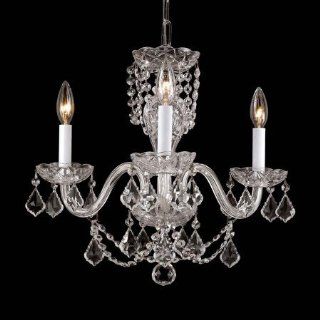  With French Pendelogue Crystal Trim  123 3HC