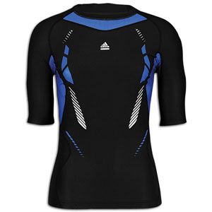 adidas TechFit Recovery S/S Top   Mens   Training   Clothing   Black