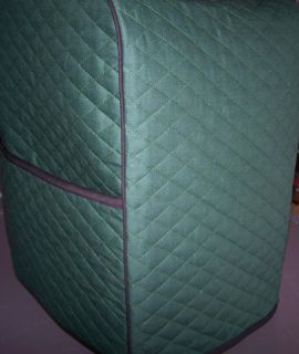 Hunter Green Quilted Cover for KitchenAid Mixer New