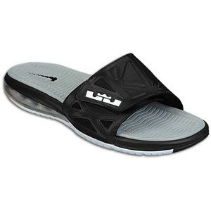 Nike Air Lebron Slide 2   Mens   Casual   Shoes   Black/Strata Grey