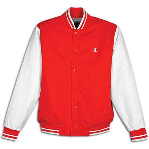 Champion Baseball Jacket   Mens   Casual   Clothing   Crimson/White