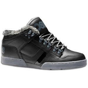 Osiris NYC83 Mid Shearling   Mens   Skate   Shoes   Black/Charcoal