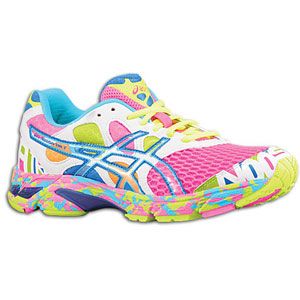 ASICS® Gel   Noosa Tri 7   Womens   Running   Shoes   Neon Pink