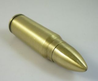  Metal Refillable Copper Cigarette Cigar Lighter Hunter Bullet