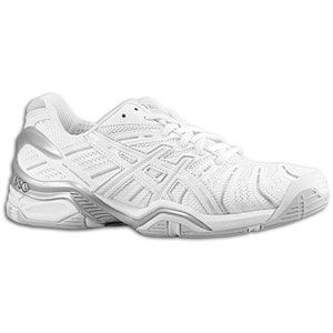 ASICS® Gel Resolution 4   Womens   Tennis   Shoes   White/Silver