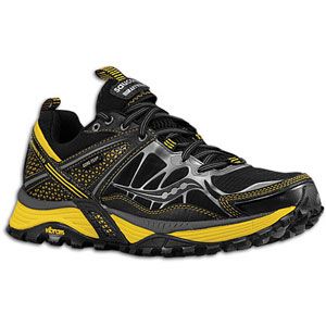 Saucony ProGrid Xodus 3.0 GTX   Mens   Running   Shoes   Black/Yellow