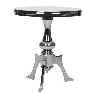 Safavieh Andromeda Chrome Plated Side Table, Silver Home