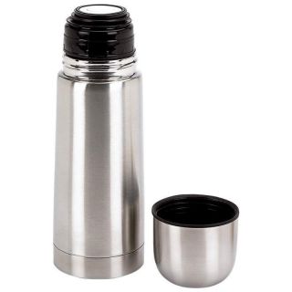 New Hot or Cold Metal Thermos Vacuum Steel Bottle 12 Oz