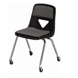 Scholar Craft 127 PC Padded Stack Chair w/ Casters Home