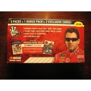  2010 NASCAR Press Pass Blaster Box . . . 6 Packs Per Box . . . 129