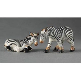   Miniature Porcelain Animals Zebra Standing #126