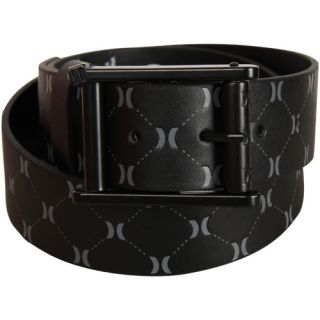 Hurley One Only Iconic Leather Belt Black