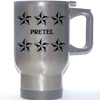 Personal Name Gift   PRETEL Stainless Steel Mug (black