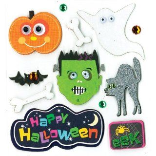 K&Company Happy Halloween Grand Adhesions Stickers: Arts