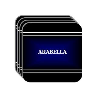 Personal Name Gift   ARABELLA Set of 4 Mini Mousepad
