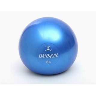 Danskin DA 1050R 8 lb. Weighted Toning Ball Sports