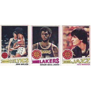  1977 1977/78 Topps Basketball Complete 132 Card Set