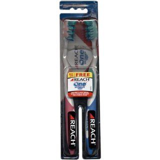 Reach One Ultimate Clean Toothbrush # 134, Soft, Medium