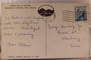 Cape Cod Massachusetts MA Hyannis Port Senators Home Postcard Old