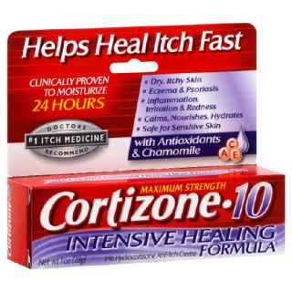 Cortizone 10 Hydrocortisone Anti Itch Intense Healing Formula Cream 1