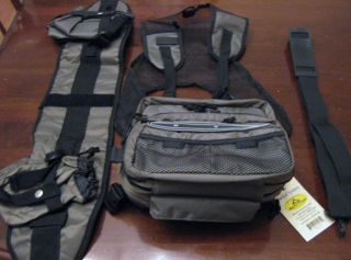 Fly Fishing 3 In 1 Tackle System Stone Creek Chest Pack Fanny Pack