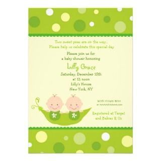 Twins Baby Shower Invitations, 2,000+ Twins Baby Shower Announcements