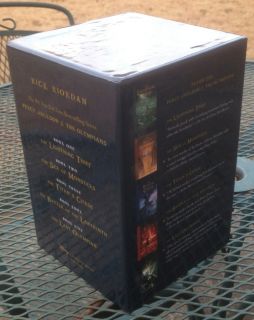 Percy Jackson and The Olympians Hardcover Boxed Set Five Novels Nice