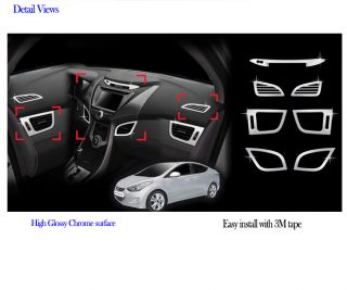  Interior Duct Molding For 2011 Hyundai Elantra 4door Sedan Autoclover
