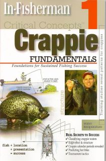 Critical Concepts 1 Crappie Fundamentals Fishing Book