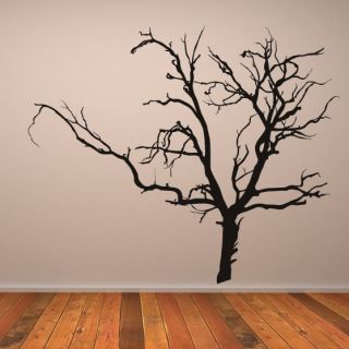 Scary Bare Tree Wall Stickers Kids Bedroom Monsters Wall Art Decal