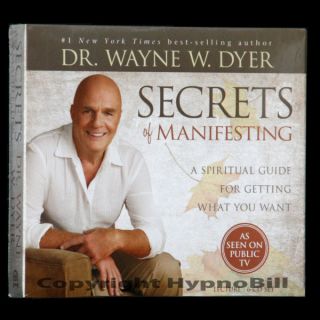  Wayne W. Dyer Secrets of Manifesting 6 CD Set As Seen on Public TV PBS