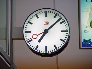 Unused 2 Pair Railway Station Clock Style Watches