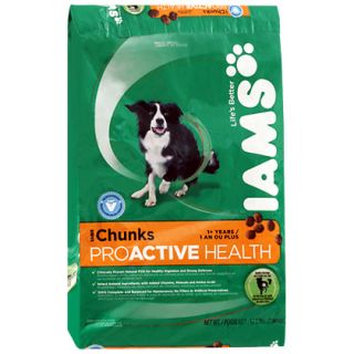 Iams Proactive Health Adult Chunks Dry Dog Food 40lb Bag