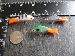 Lot of 3 Ice Fishing Jigs Lures Lure Jig
