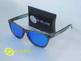 Polarized Ice Blue Metallic Replacement Lenses for Oakley Frogskins