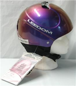 Leedom Limit Reef Snow Ski Snowboard Helmet Purple Medium New