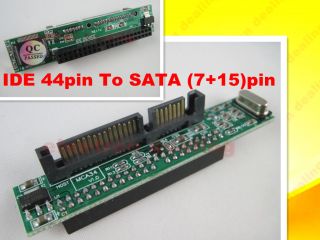 44P IDE EIDE HDD SSD Drive to 22P SATA Ultra ATA Compact
