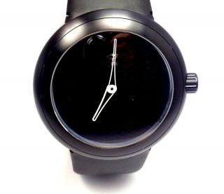 SOLD OUT IKEPOD MARC NEWSON HHB10 BLACK CERAMIC CASE BLACK DIAL