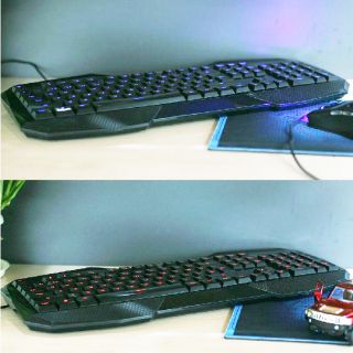 Illuminated Keyboard USB LED Backlit Light Up Multi Media Games Gaming