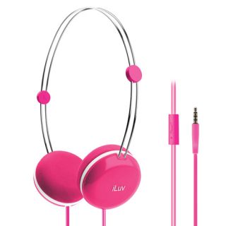 iLuv Sweet Cotton Headphones Pink Brand New in A Box